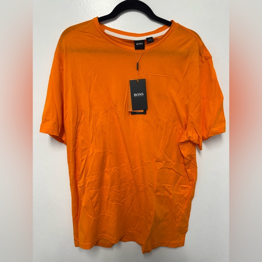 NWT Orange BOSS T Shirt XXL